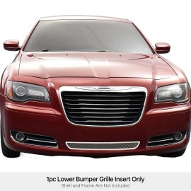 APS GR18GFC01R - Polished Stainless Steel Lower Bumper 1.8mm Wire Mesh Grille