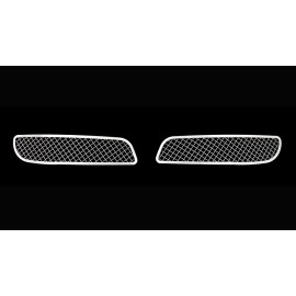 APS GR18GFC02S - Polished Stainless Steel Fog Light Cover 2.5mm Wire Mesh Grille