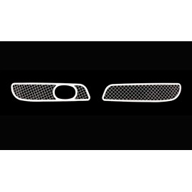 APS GR18GFC03S - Polished Stainless Steel Fog Light Cover 2.5mm Wire Mesh Grille