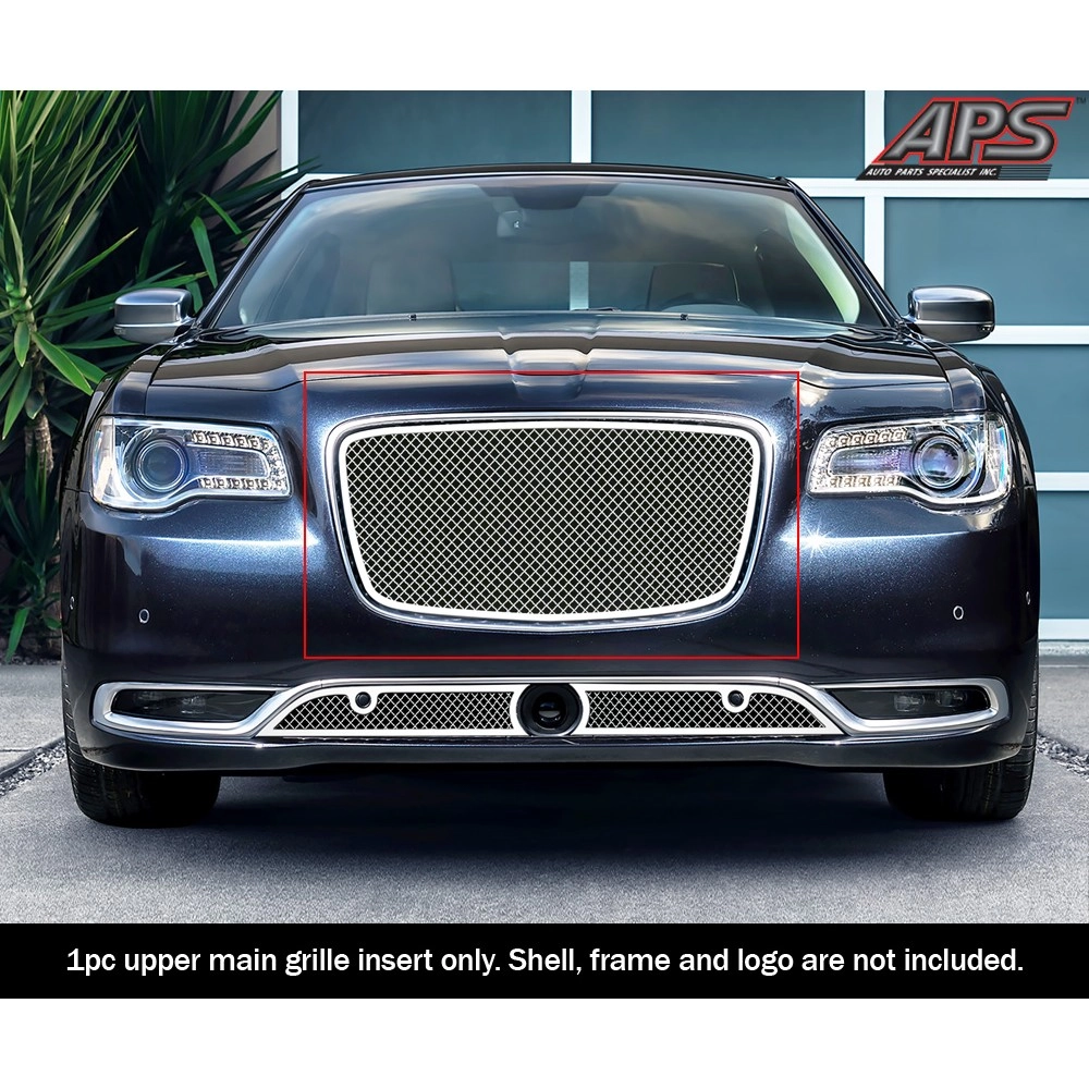 APS GR18GFC78S - Polished Stainless Steel Main Upper 2.5mm Wire Mesh Grille