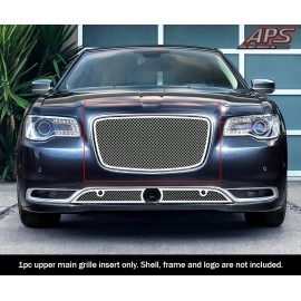 APS GR18GFC78S - Polished Stainless Steel Main Upper 2.5mm Wire Mesh Grille