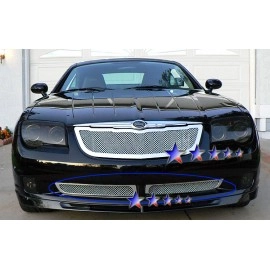 APS GR18GFE26T - Polished Stainless Steel Lower Bumper 1.8mm Wire Mesh Grille