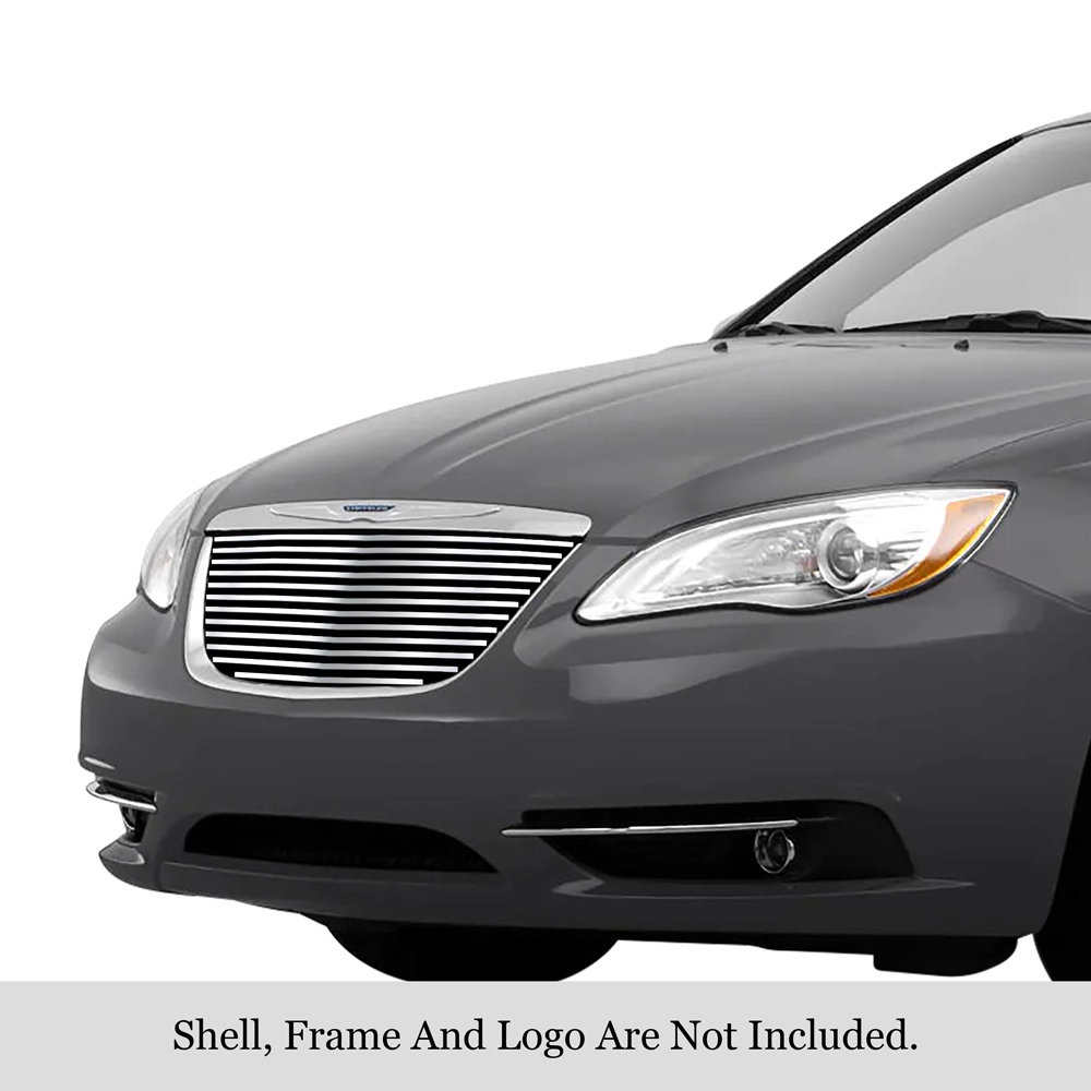 APS GR18HFH72S - Polished Stainless Steel Main Upper Horizontal Billet Grille