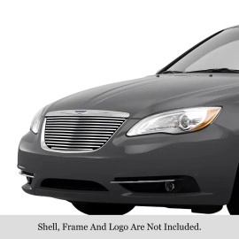 APS GR18HFH72S - Polished Stainless Steel Main Upper Horizontal Billet Grille