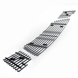 APS GR19FGF20S - Polished Stainless Steel Lower Bumper Horizontal Billet Grille