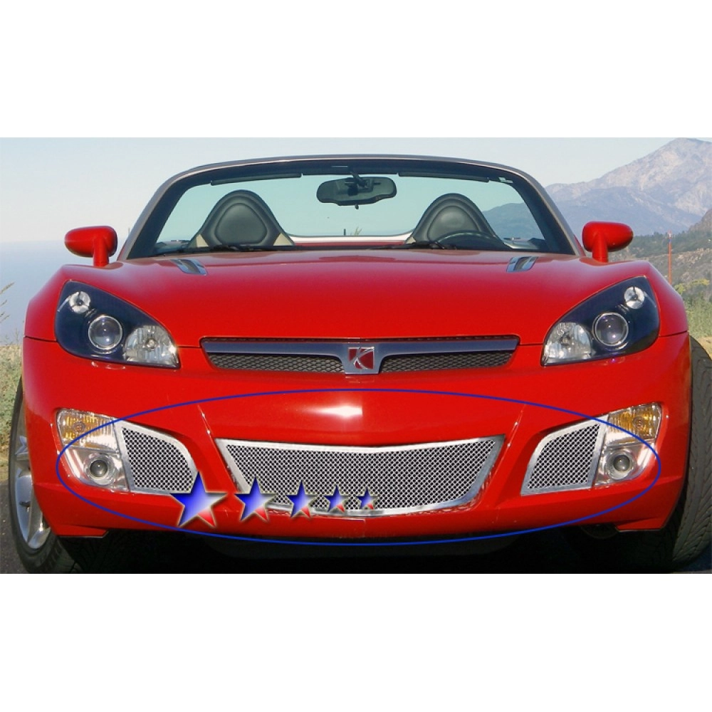 APS GR19GGF20T - Polished Stainless Steel Lower Bumper 1.8mm Wire Mesh Grille