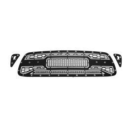 APS GR20DED65M - Black Stainless Steel Main Upper Laser Cut Grille