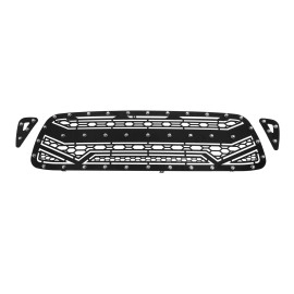 APS GR20DED65N - Black Stainless Steel Main Upper Laser Cut Grille