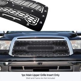 APS GR20DFG55M - Black Stainless Steel Main Upper Laser Cut Grille