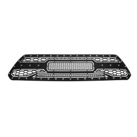 APS GR20DFI71M - Black Stainless Steel Main Upper Laser Cut Grille