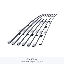 APS GR20FEA42S - Polished Stainless Steel Main Upper Horizontal Billet Grille