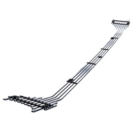 APS GR20FEA81S - Polished Stainless Steel Lower Bumper Horizontal Billet Grille