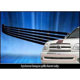 APS GR20FEC96J - Black Stainless Steel Lower Bumper Horizontal Billet Grille