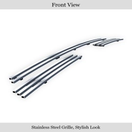 APS GR20FED24S - Polished Stainless Steel Main Upper Horizontal Billet Grille