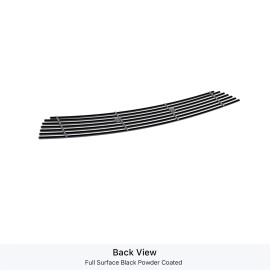 APS GR20FED27J - Black Stainless Steel Lower Bumper Horizontal Billet Grille
