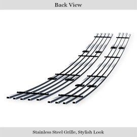 APS GR20FED41S - Polished Stainless Steel Lower Bumper Horizontal Billet Grille