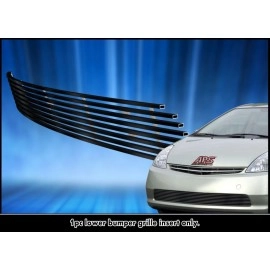 APS GR20FED71J - Black Stainless Steel Lower Bumper Horizontal Billet Grille