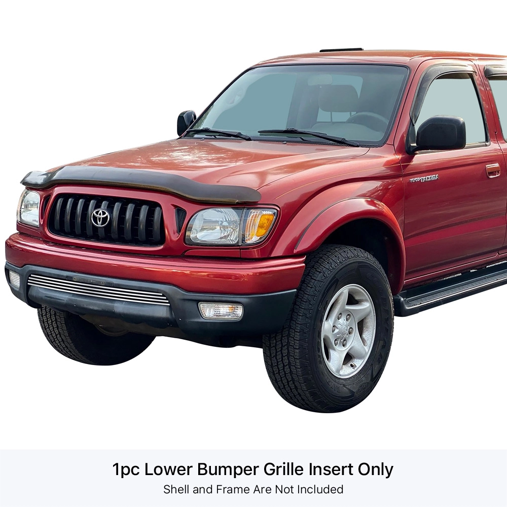 APS GR20FED82S - Polished Stainless Steel Lower Bumper Horizontal Billet Grille