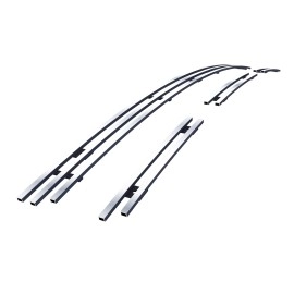 APS GR20FEE80S - Polished Stainless Steel Lower Bumper Horizontal Billet Grille
