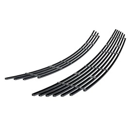 APS GR20FEE82J - Black Stainless Steel Lower Bumper Horizontal Billet Grille