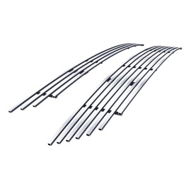APS GR20FEE82S - Polished Stainless Steel Lower Bumper Horizontal Billet Grille