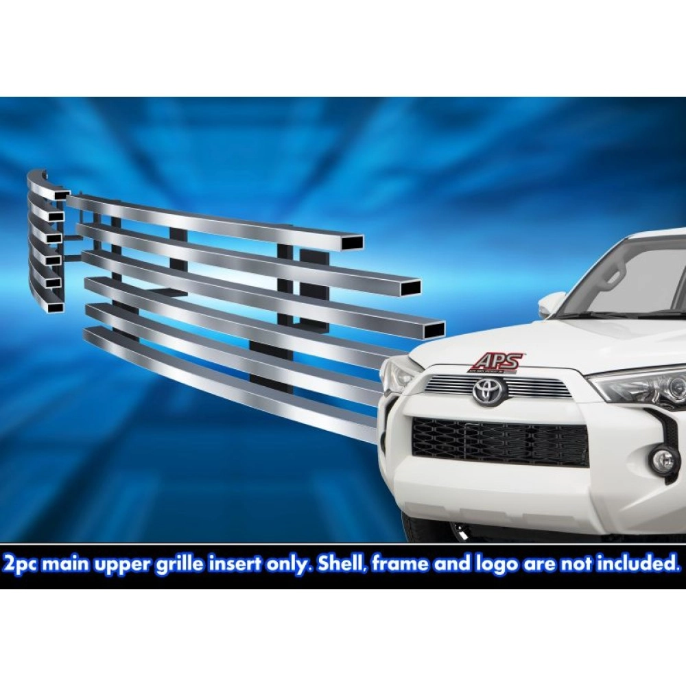 APS GR20FEI77C - Hairline Stainless Steel Main Upper Horizontal Billet Grille