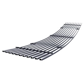 APS GR20FEI78S - Polished Stainless Steel Lower Bumper Horizontal Billet Grille