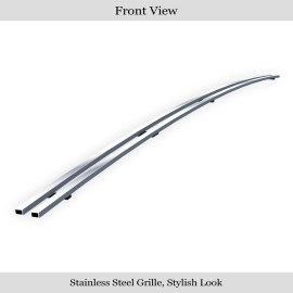 APS GR20FEI87S - Polished Stainless Steel Hood Scoop Horizontal Billet Grille