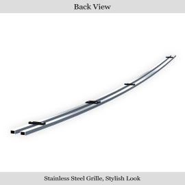 APS GR20FEI87S - Polished Stainless Steel Hood Scoop Horizontal Billet Grille