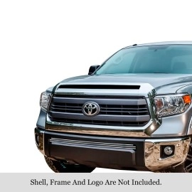 APS GR20FEI88S - Polished Stainless Steel Lower Bumper Horizontal Billet Grille
