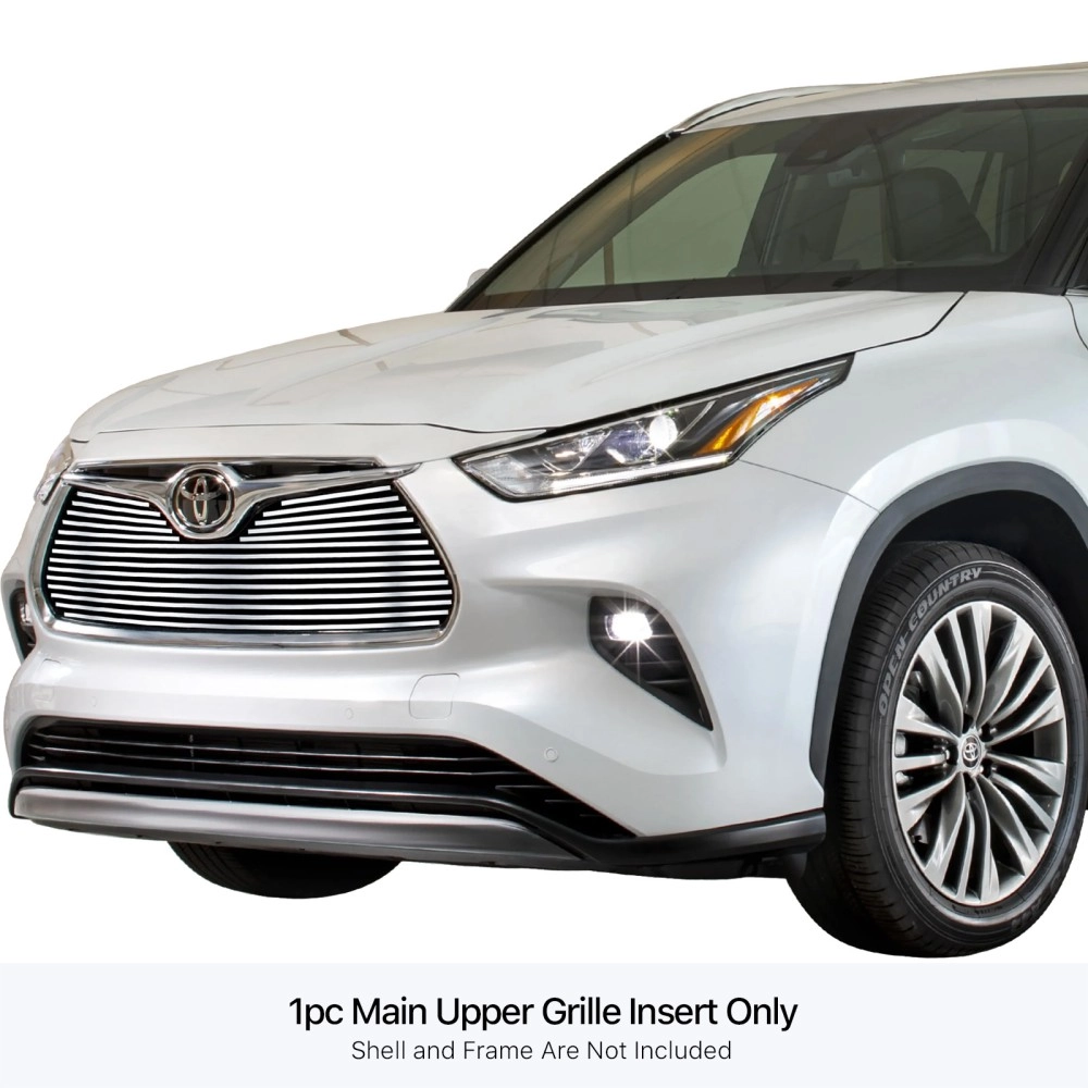 APS GR20FEJ41S - Polished Stainless Steel Main Upper Horizontal Billet Grille