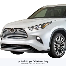 APS GR20FEJ41S - Polished Stainless Steel Main Upper Horizontal Billet Grille