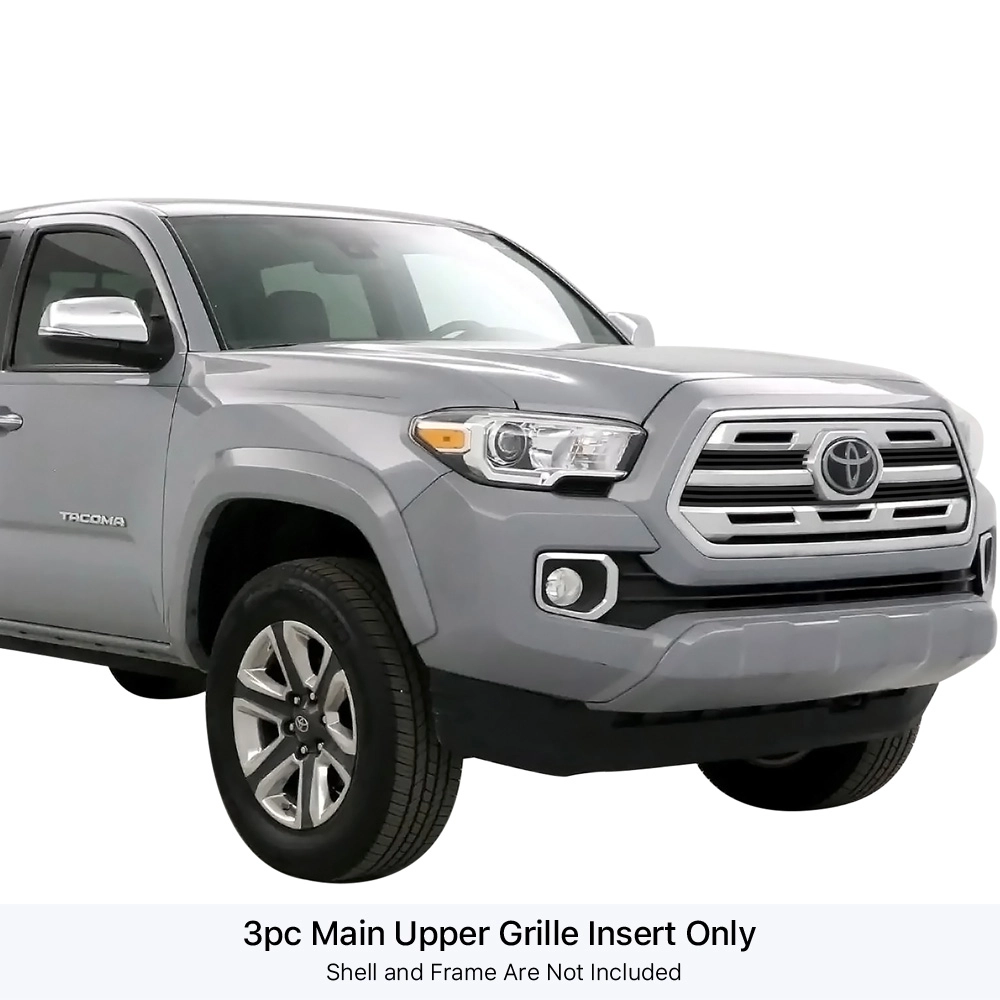 APS GR20FFC29J - Black Stainless Steel Main Upper Horizontal Billet Grille