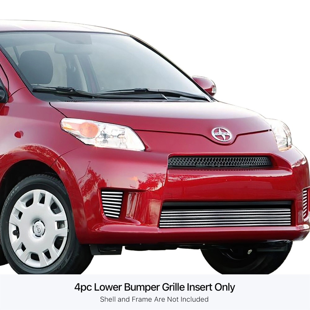 APS GR20FFE52S - Polished Stainless Steel Lower Bumper Horizontal Billet Grille