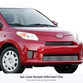 APS GR20FFE52S - Polished Stainless Steel Lower Bumper Horizontal Billet Grille