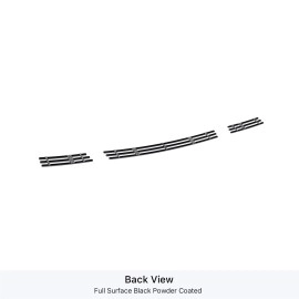 APS GR20FFG19J - Black Stainless Steel Lower Bumper Horizontal Billet Grille