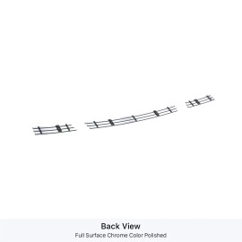 APS GR20FFG19S - Polished Stainless Steel Lower Bumper Horizontal Billet Grille