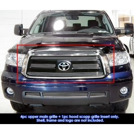 APS GR20FFG58A - Polished Aluminum Main Upper Horizontal Billet Grille