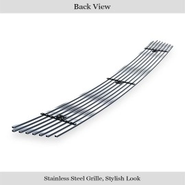 APS GR20FFI31S - Polished Stainless Steel Lower Bumper Horizontal Billet Grille