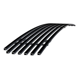 APS GR20FFJ19J - Black Stainless Steel Lower Bumper Horizontal Billet Grille
