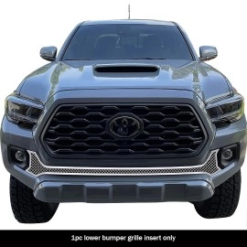 APS GR20GEA81S - Polished Stainless Steel Lower Bumper 2.5mm Wire Mesh Grille