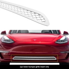 APS GR20GEB34S - Polished Stainless Steel Lower Bumper 2.5mm Wire Mesh Grille