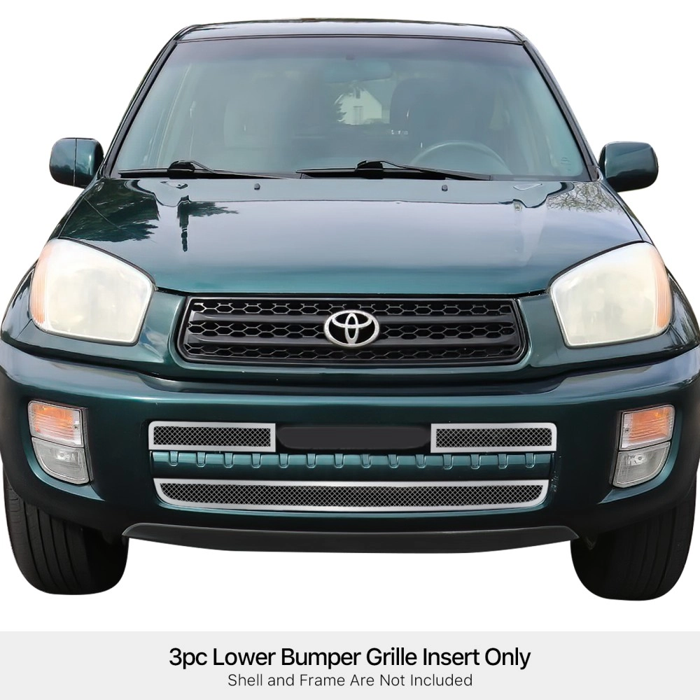 APS GR20GEE77T - Polished Stainless Steel Lower Bumper 1.8mm Wire Mesh Grille