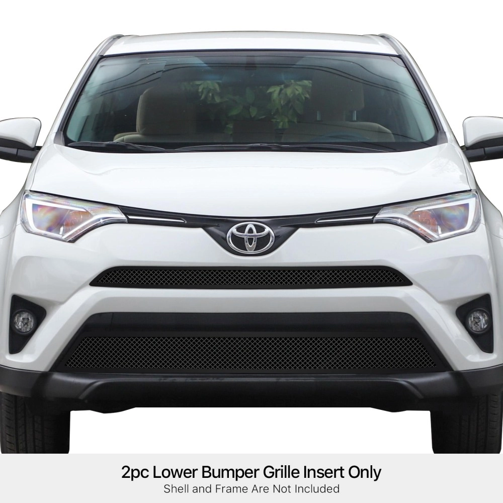 APS GR20GEE84H - Black Stainless Steel Lower Bumper 1.8mm Wire Mesh Grille