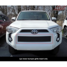 APS GR20GEI78H - Black Stainless Steel Lower Bumper 1.8mm Wire Mesh Grille