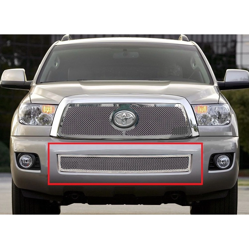 APS GR20GFE54T - Polished Stainless Steel Lower Bumper 1.8mm Wire Mesh Grille