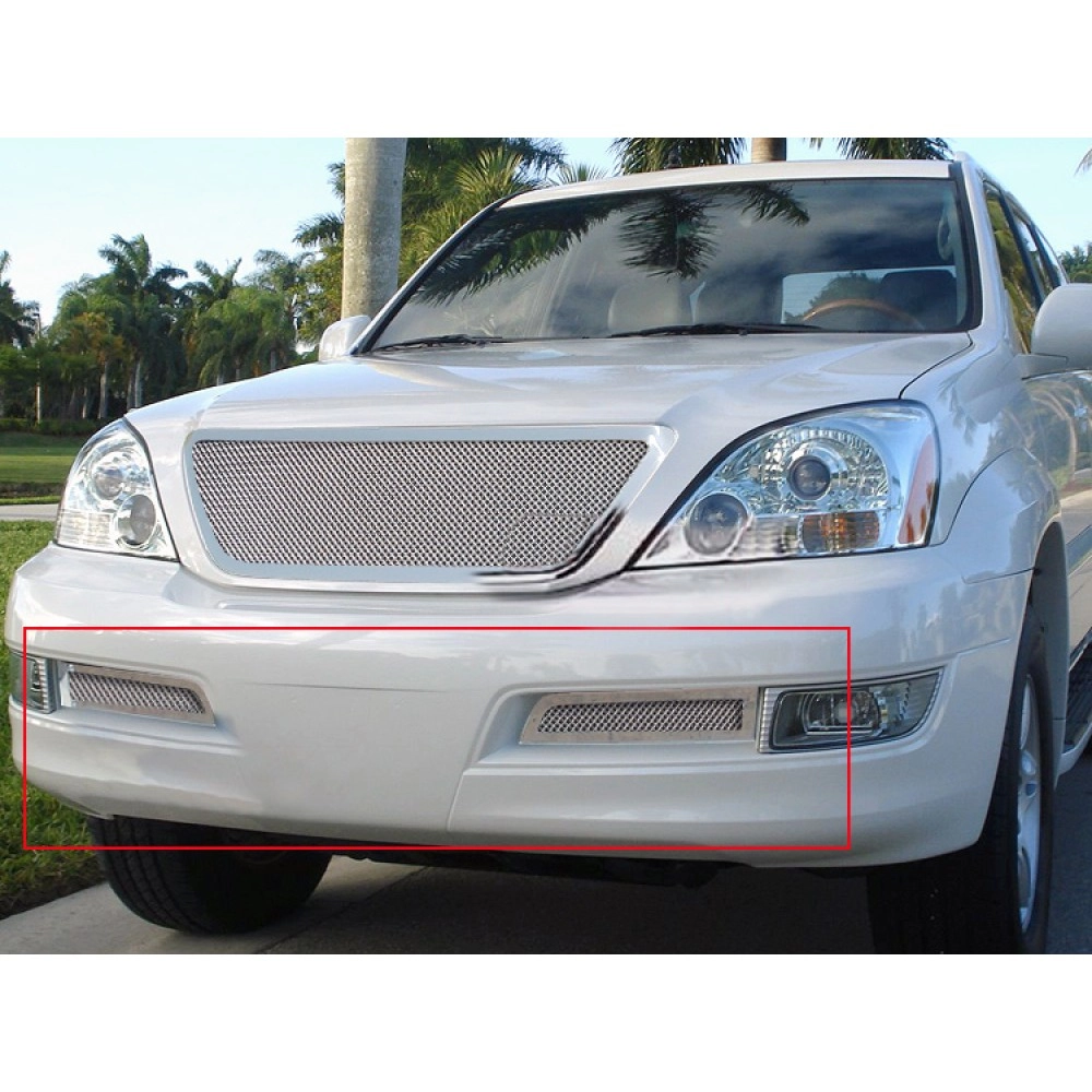 APS GR20GFE82T - Polished Stainless Steel Lower Bumper 1.8mm Wire Mesh Grille