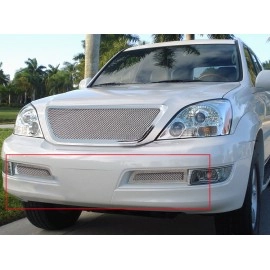APS GR20GFE82T - Polished Stainless Steel Lower Bumper 1.8mm Wire Mesh Grille