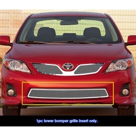 APS GR20GFH63T - Polished Stainless Steel Lower Bumper 1.8mm Wire Mesh Grille