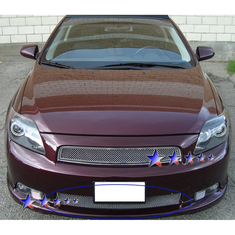 APS GR20GFJ19T - Polished Stainless Steel Lower Bumper 1.8mm Wire Mesh Grille